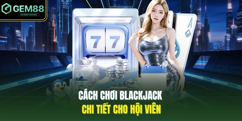 Cách Chơi Blackjack GEM88 - 5 Thông Tin Cơ Bản Người Mới 3 Cách chơi Blackjack chi tiết cho hội viên